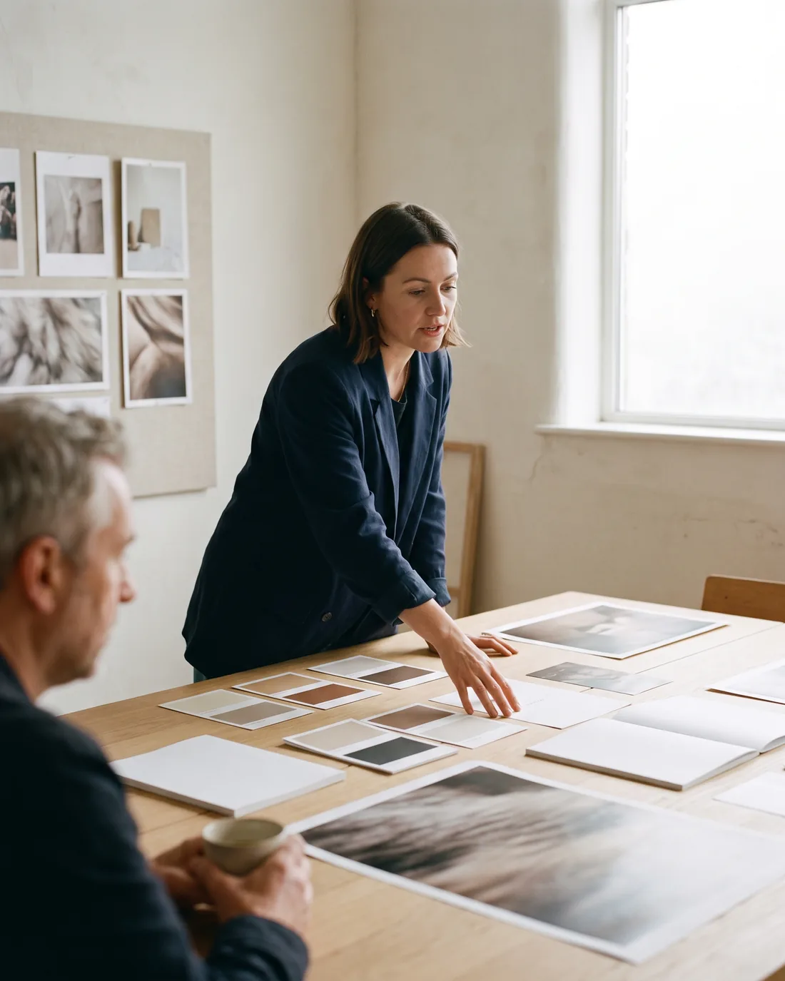 A fractional CMO at work in a Oslo business setting