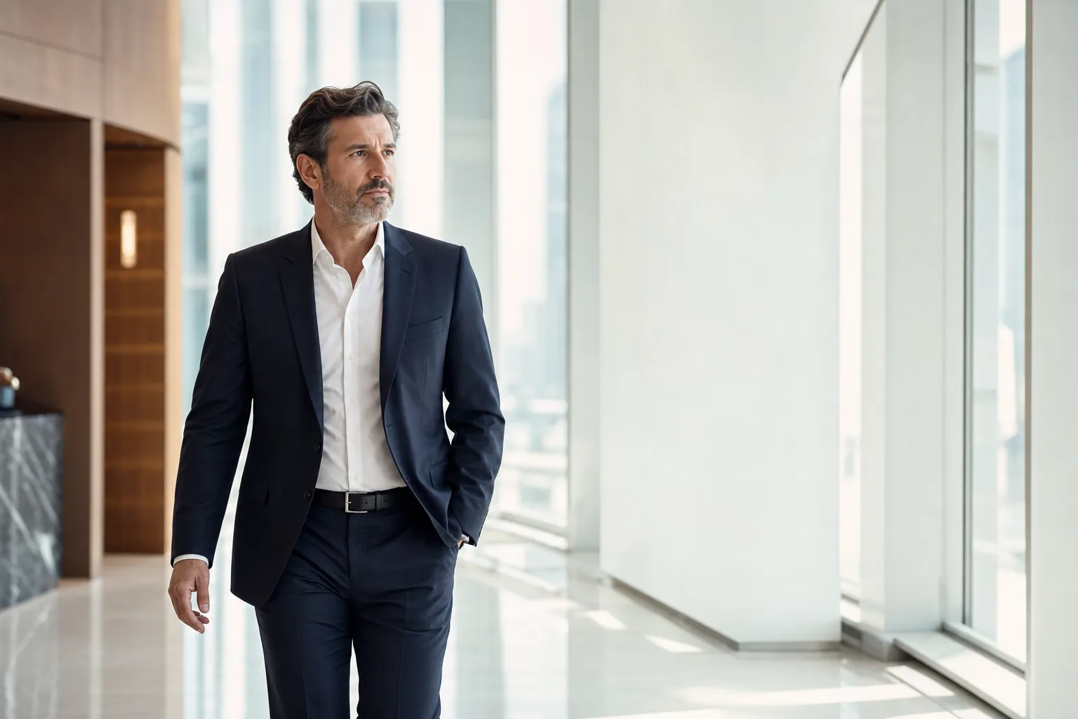 A fractional COO at work in a Oslo business setting