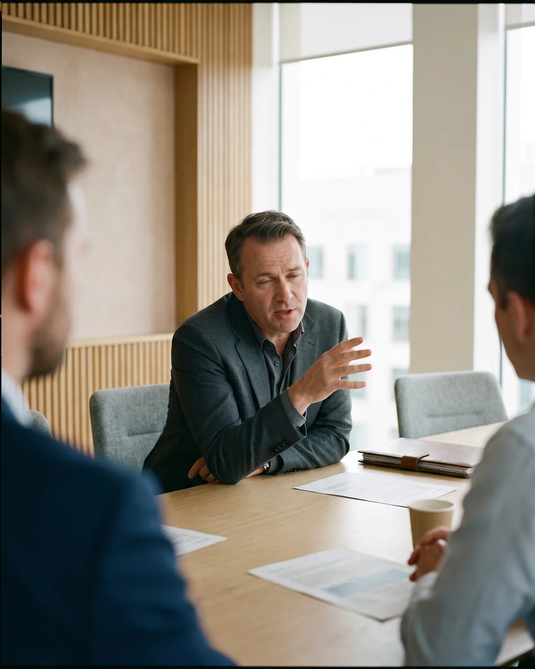 A fractional CRO at work in a Oslo business setting
